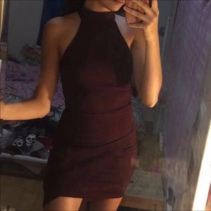 forever 21 plum dress